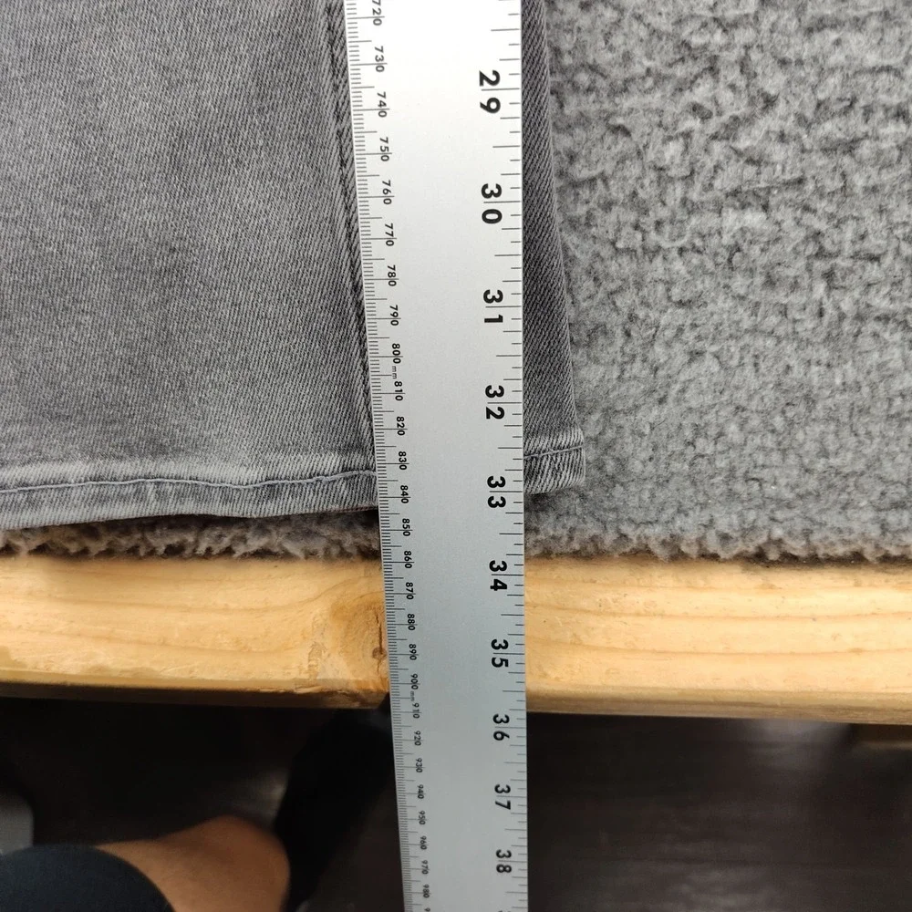 Banana Republic Legacy Jeans Mens 36x34 Slim Stone Gray Stretch EUC